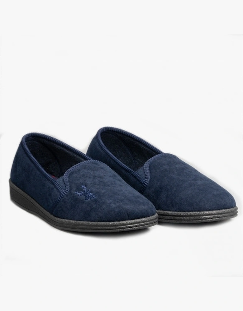 STAG Mens Slippers Navy