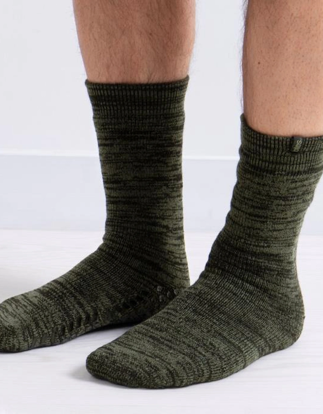 Recycled Thermal ORIGINAL Slipper Socks Mens Socks Khaki