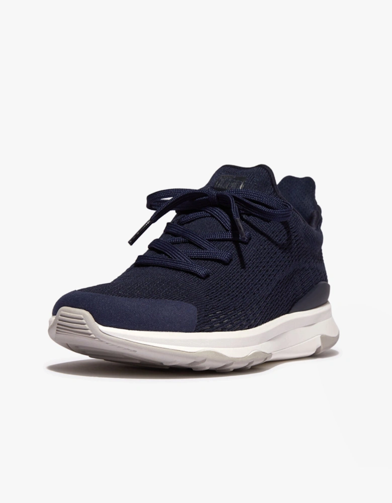 VITAMIN FFX Womens Knit Sport Trainers Tiptoe Midnight Navy Mix