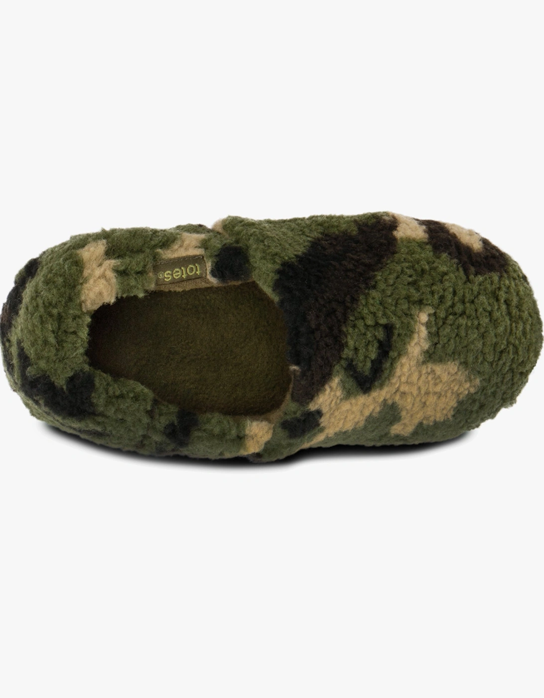 SHORT Full Back Slippers Unisex Kids Green