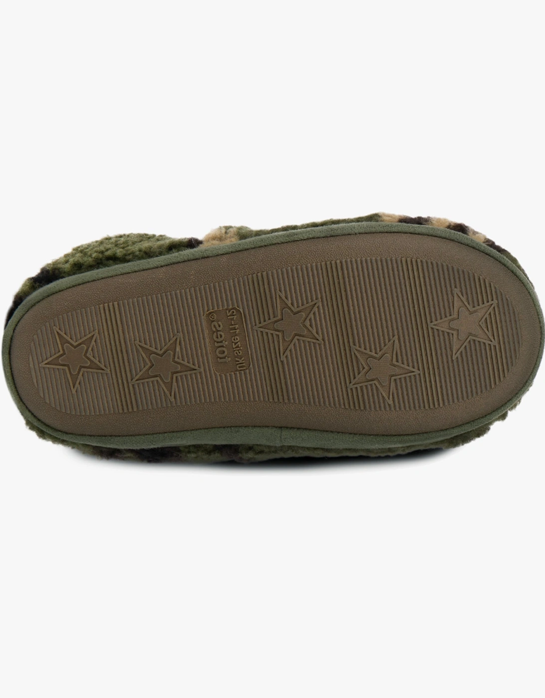 SHORT Full Back Slippers Unisex Kids Green