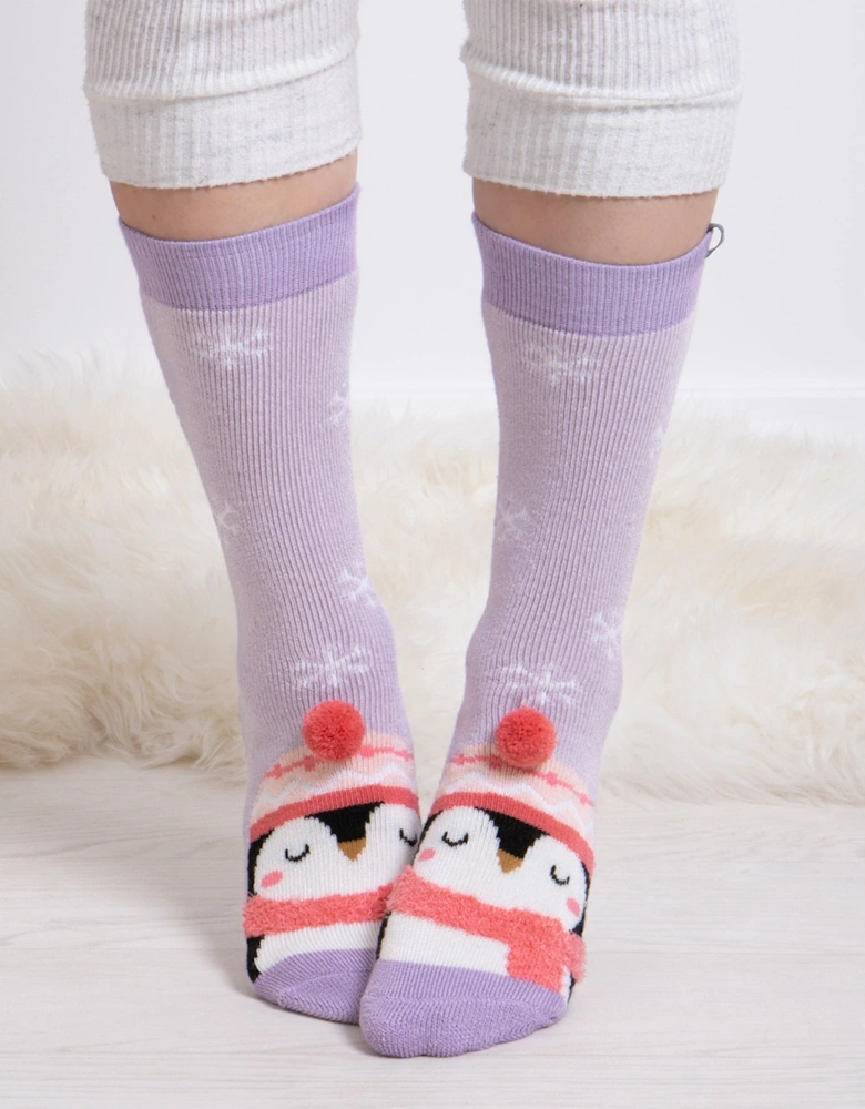 SINGLE ORIGINAL SLIPPER SOCKS Womens Socks Penguin