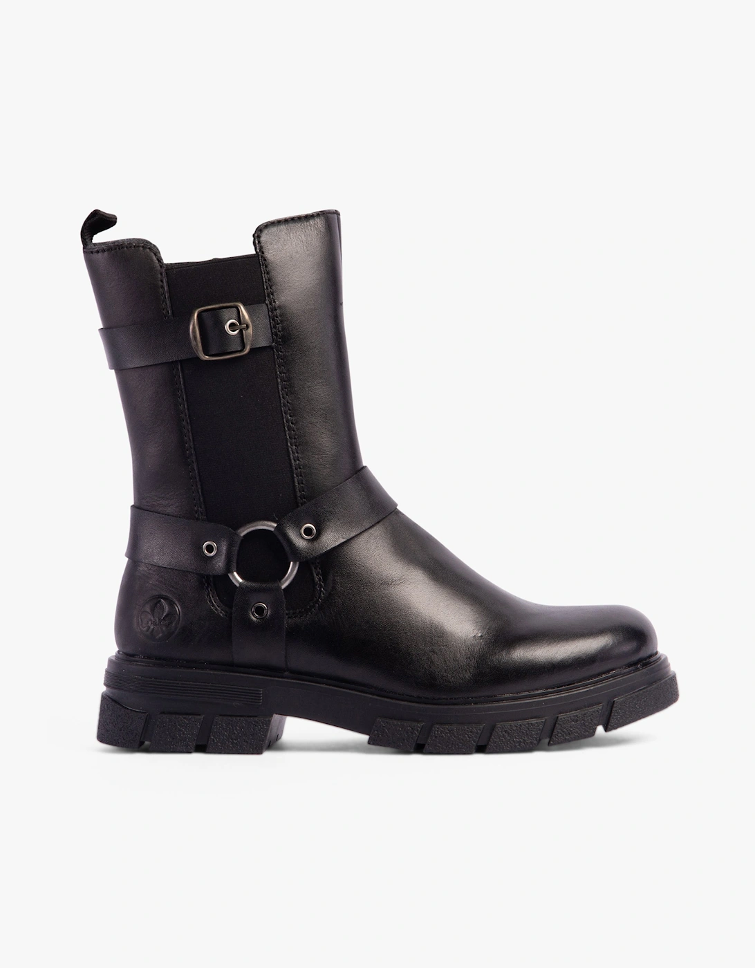 Women's Rieker Z9177-00 Womens Boots Black - Size: 3.5