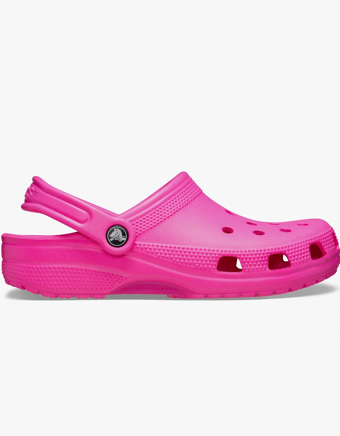 Women's Crocs 10001-6TW CLASSIC Womens Clogs Pink Crush - Size: 7