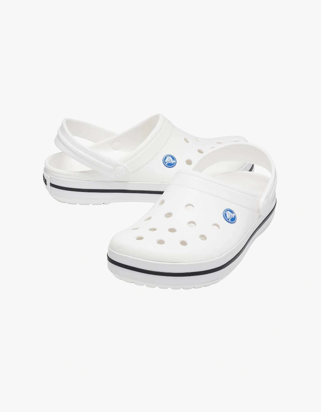 11016-100 CROCBAND CLOG Unisex Clogs White