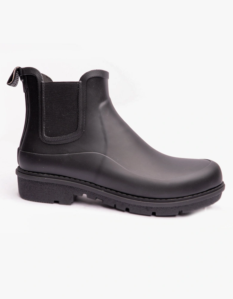 WONDERWELLY Womens Chelsea Boots All Black