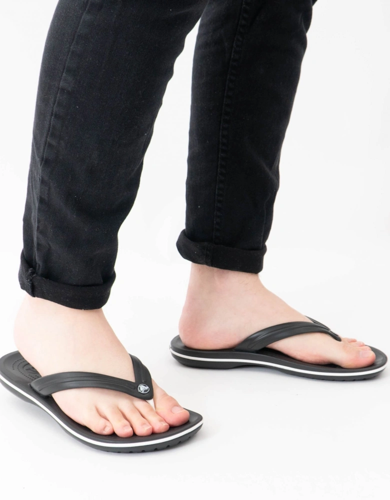 11033-001 CROCBAND FLIP Unisex Flip Flops Black