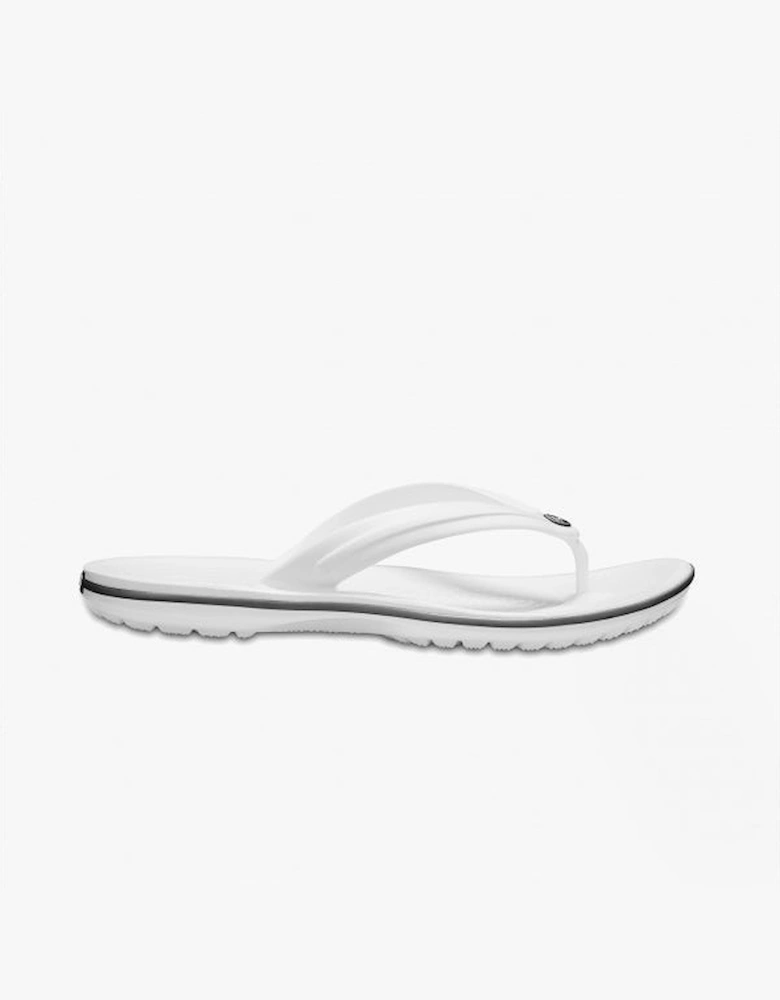 11033-100 CROCBAND FLIP Unisex Flip-Flops White