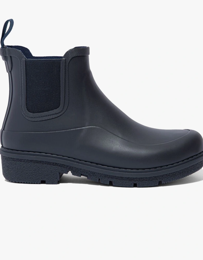 WONDERWELLY Womens Rubber Chelsea Boots Midnight Navy