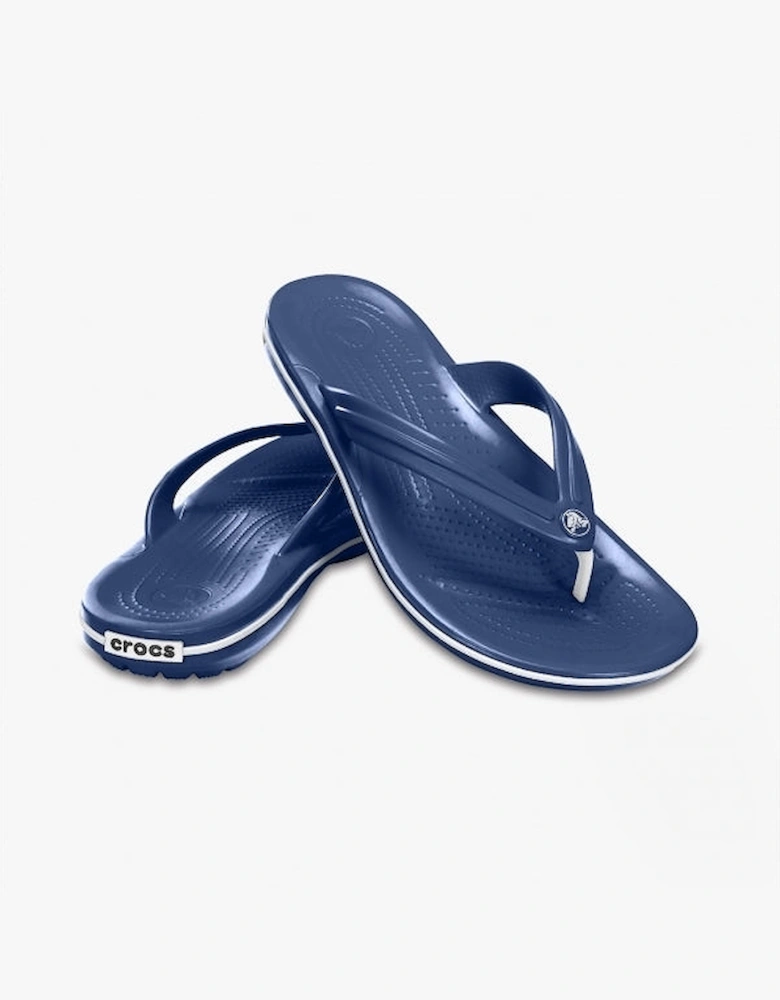 11033-410 CROCBAND FLIP Unisex Flip-Flops Navy