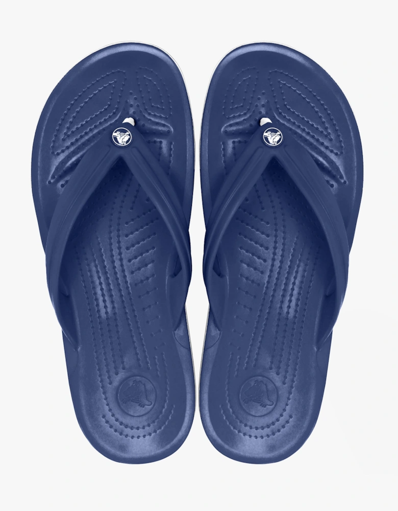 11033-410 CROCBAND FLIP Unisex Flip-Flops Navy