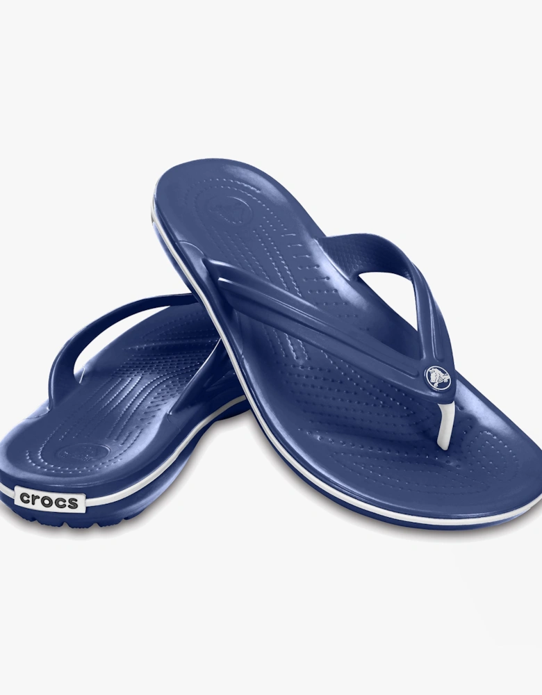 11033-410 CROCBAND FLIP Unisex Flip-Flops Navy