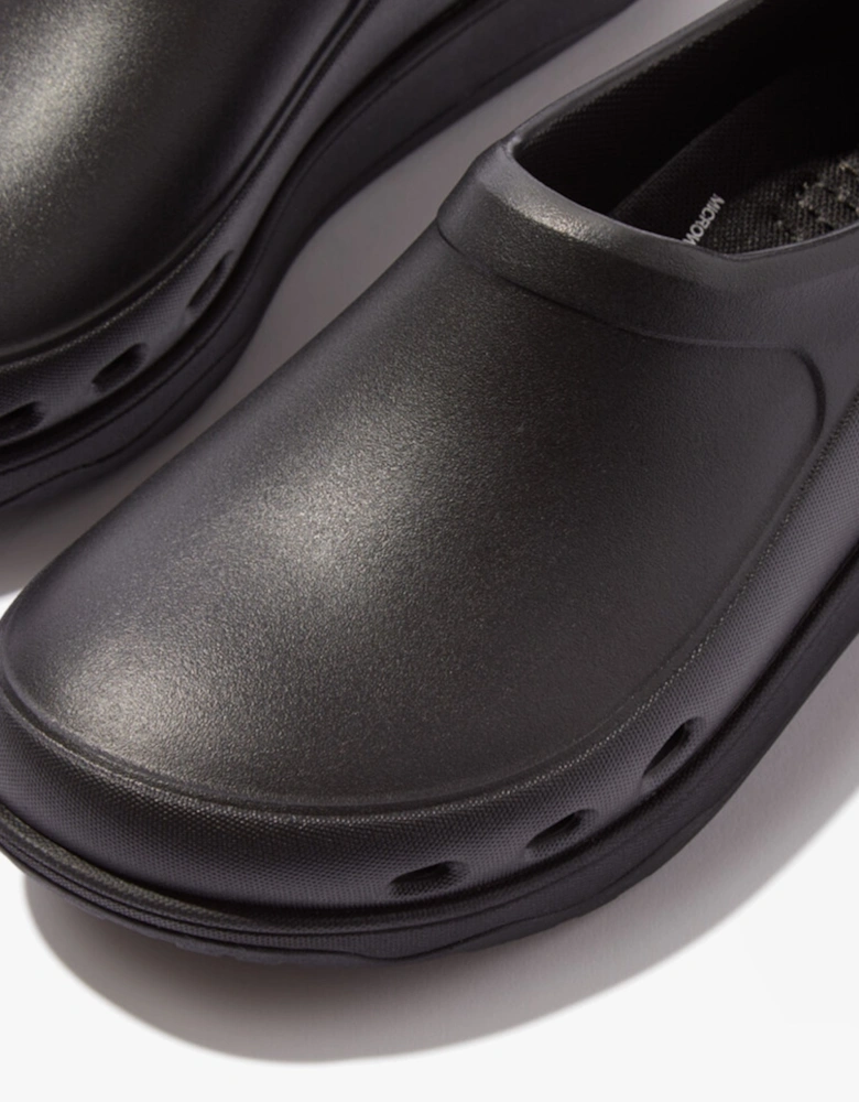 WORK HIGH-PERFORMACE Womens Clogs All Black