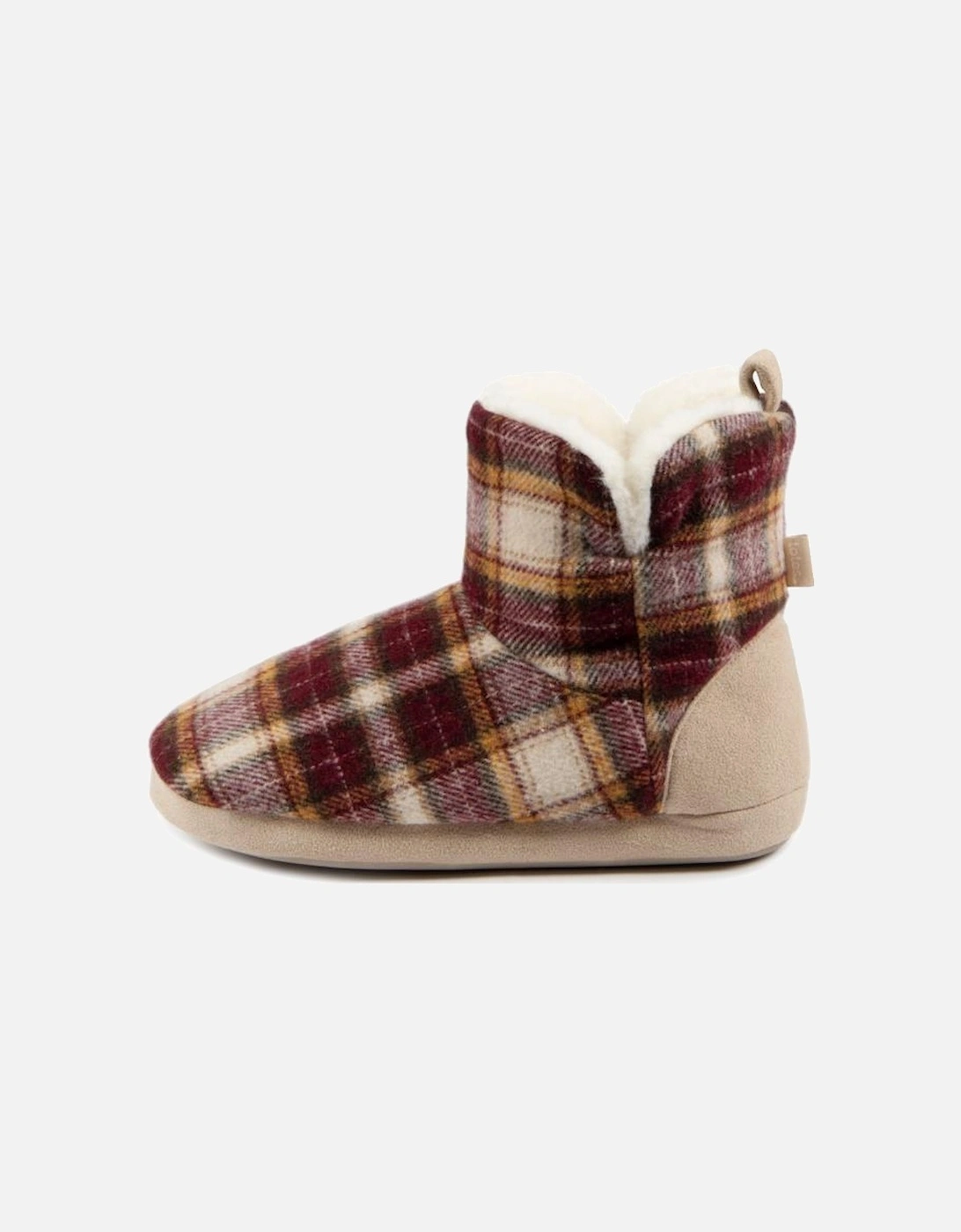 TARTAN Womens Bootie Slippers Multi