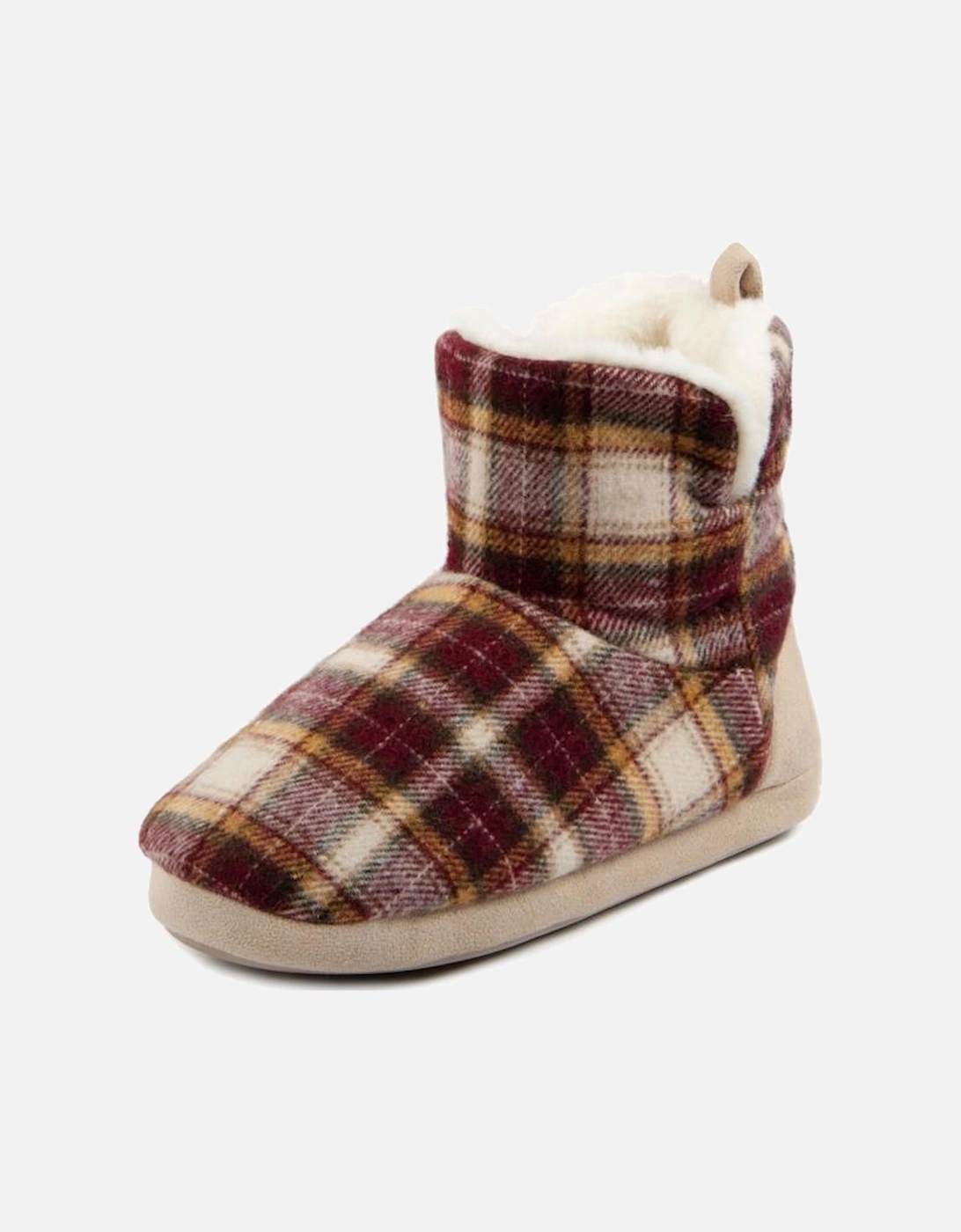 TARTAN Womens Bootie Slippers Multi