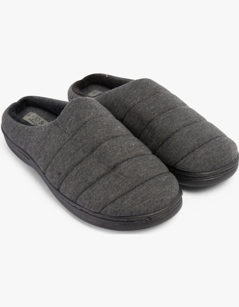 Jo & Joe AINSLEY Mens Slippers Black