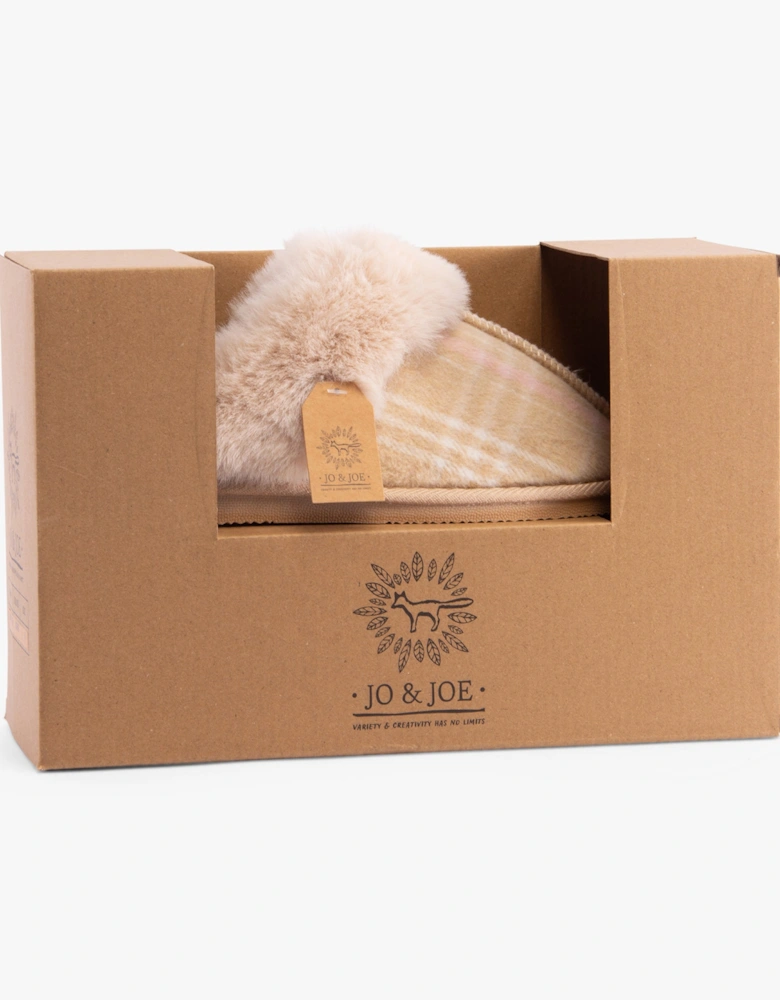 Jo & Joe ALDWYCH Womens Slippers Beige