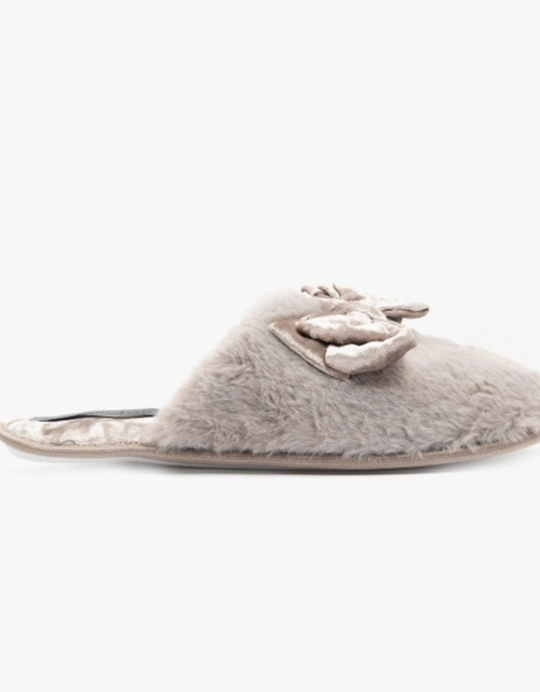 Jo & Joe BEAU Womens Mule Slippers Grey