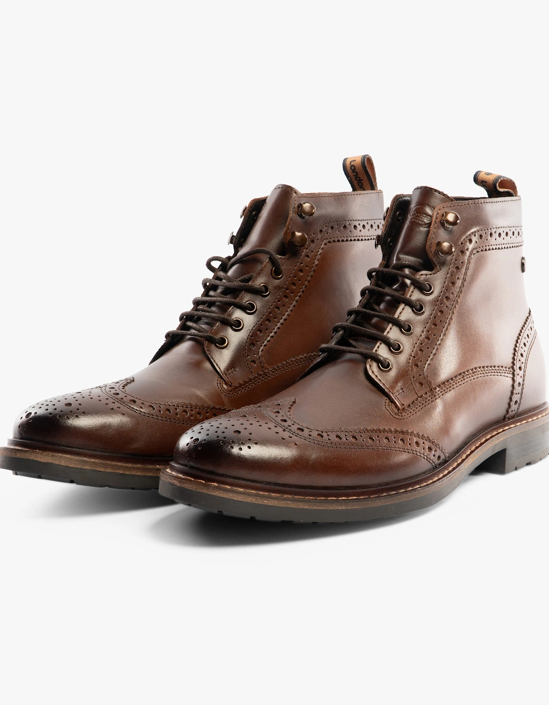 London DEALER Mens Boots Brown