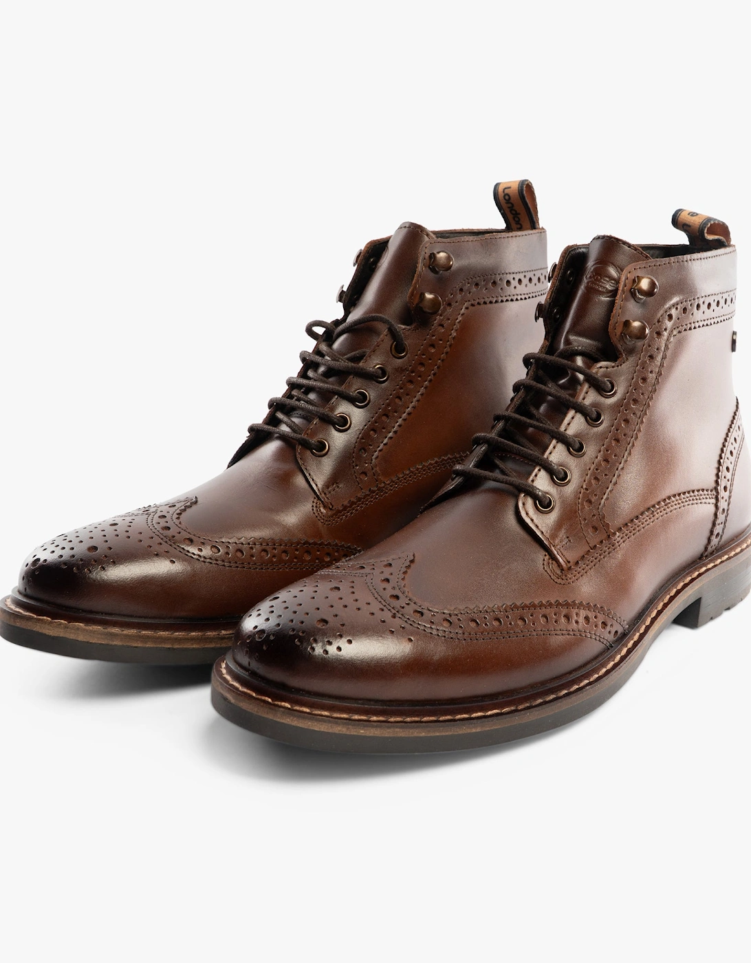 London DEALER Mens Boots Brown
