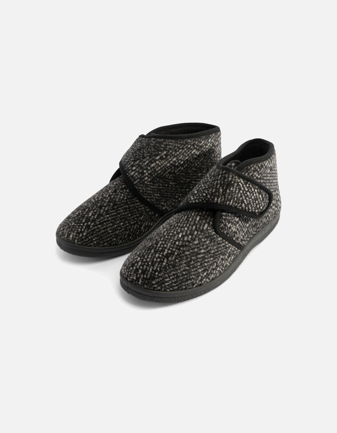 Jo & Joe BOB Mens Slippers Charcoal