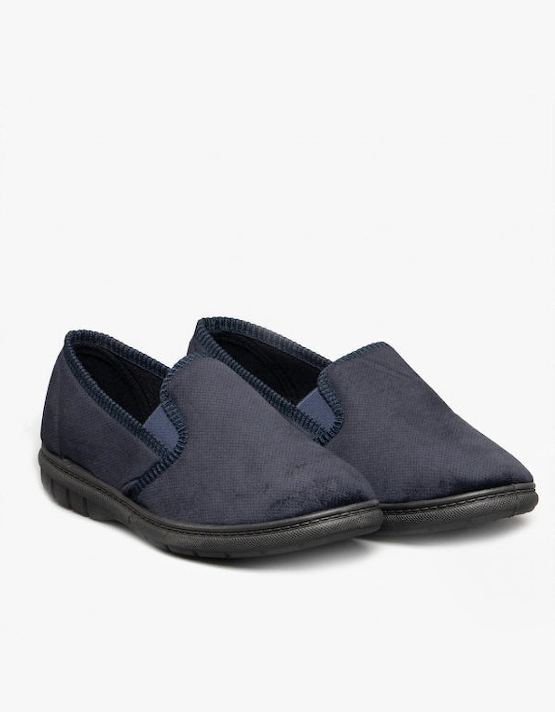 Fleet & Foster JOHN Mens Slippers Navy