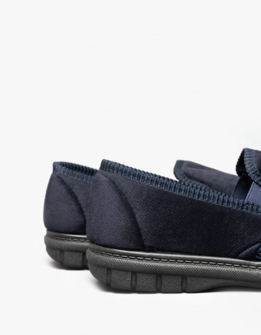 Fleet & Foster JOHN Mens Slippers Navy