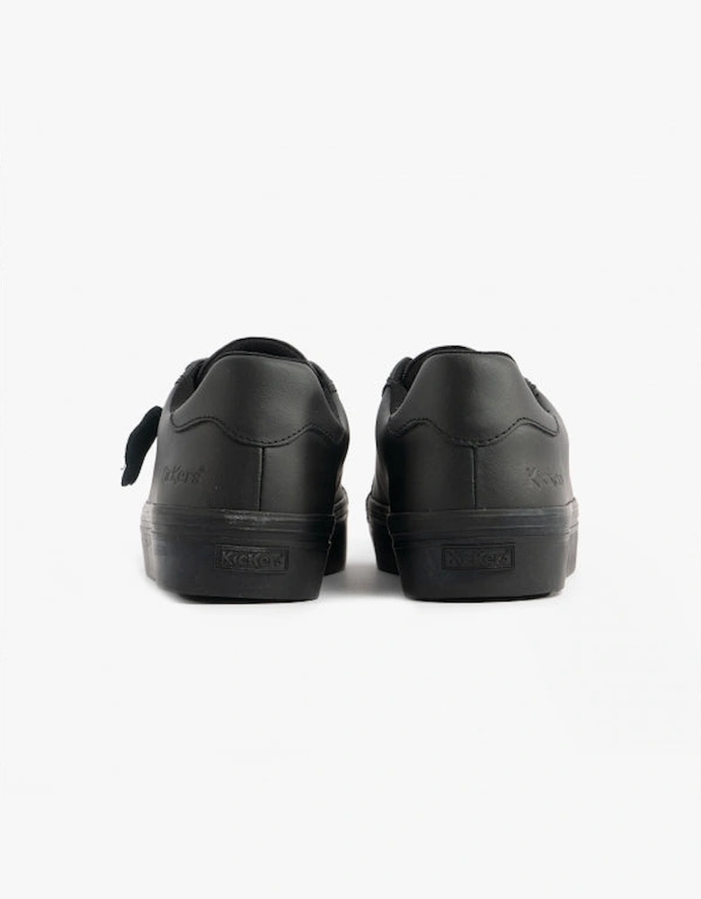 116747 TOVNI LACER VEGAN Unisex School Shoes Black