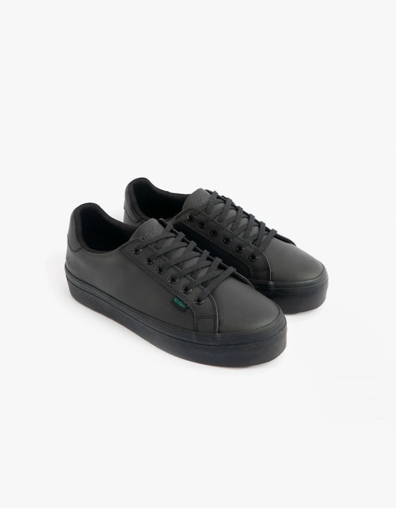 116747 TOVNI LACER VEGAN Unisex School Shoes Black
