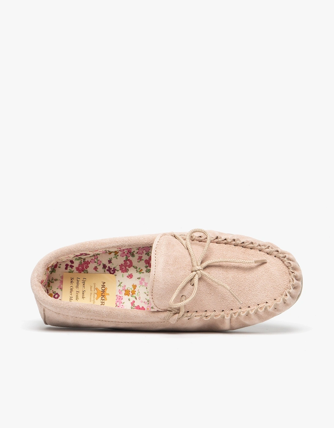 LILY Womens Moccasin Slippers Stone