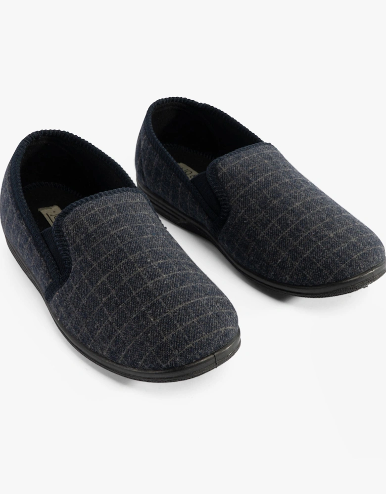 Jo & Joe CASPER Mens Slippers Navy