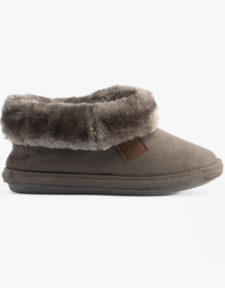 Jo & Joe CHILTERN Womens Slippers Charcoal