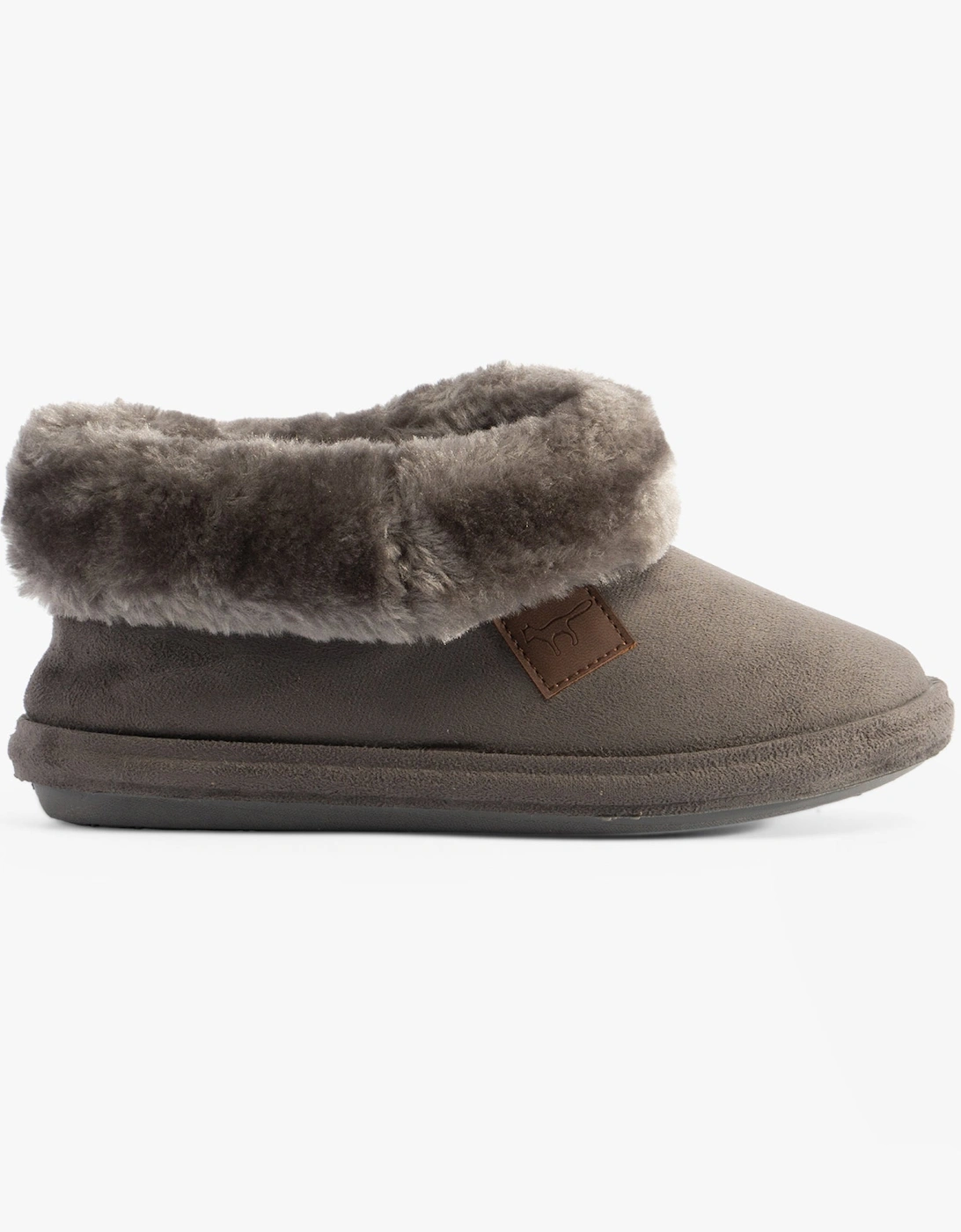 Jo & Joe CHILTERN Womens Slippers Charcoal, 4 of 3
