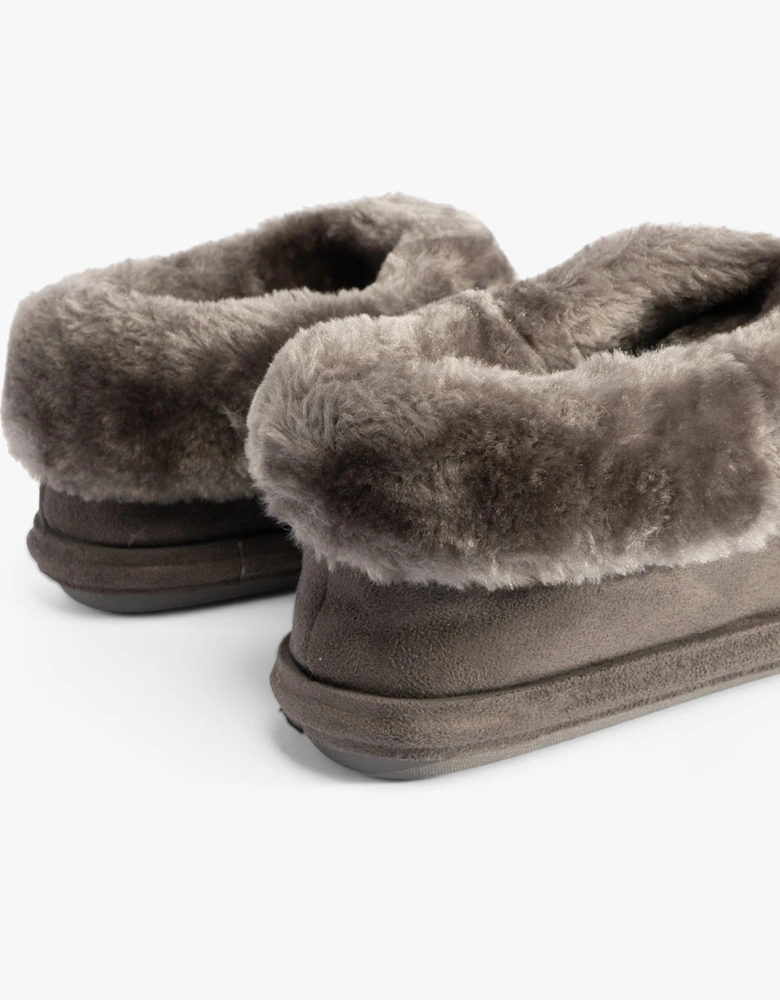 Jo & Joe CHILTERN Womens Slippers Charcoal