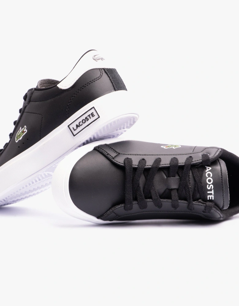 POWERCOURT Boys Trainers Black/White