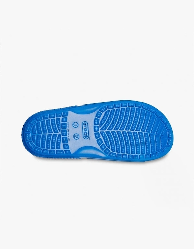 206396-4KZ CLASSIC SLIDE Kids Sandals Blue Bolt