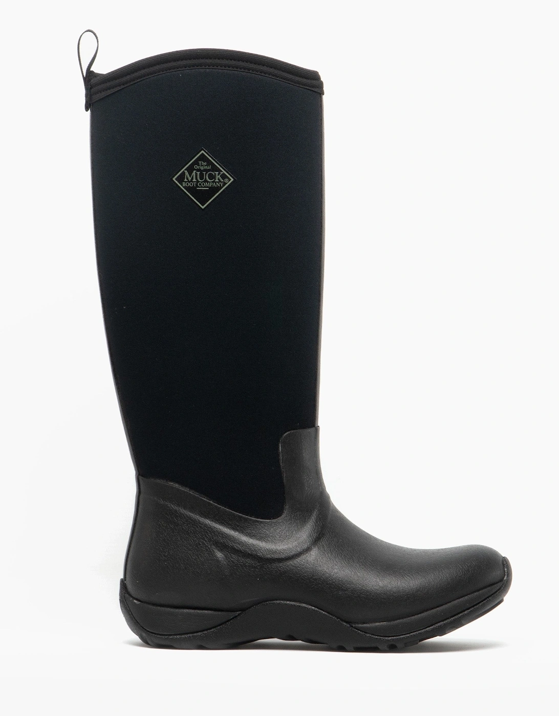 Muck Boots ARCTIC ADVENTURE Womens Rubber Wellington Boots Black, 6 of 5