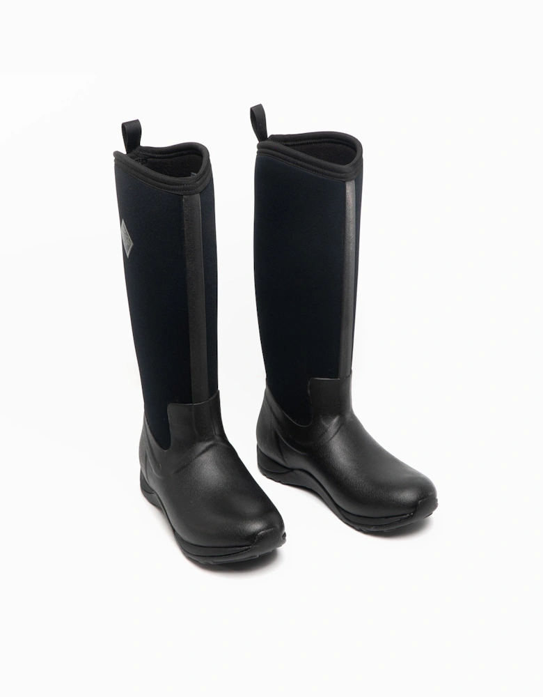 Muck Boots ARCTIC ADVENTURE Womens Rubber Wellington Boots Black