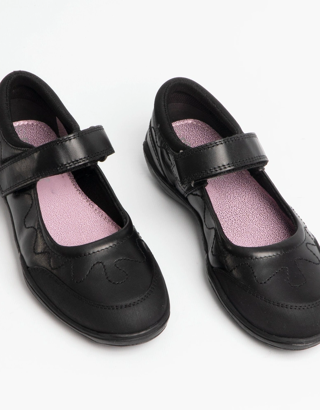 LAURINA Girls Mary Jane Shoes Black