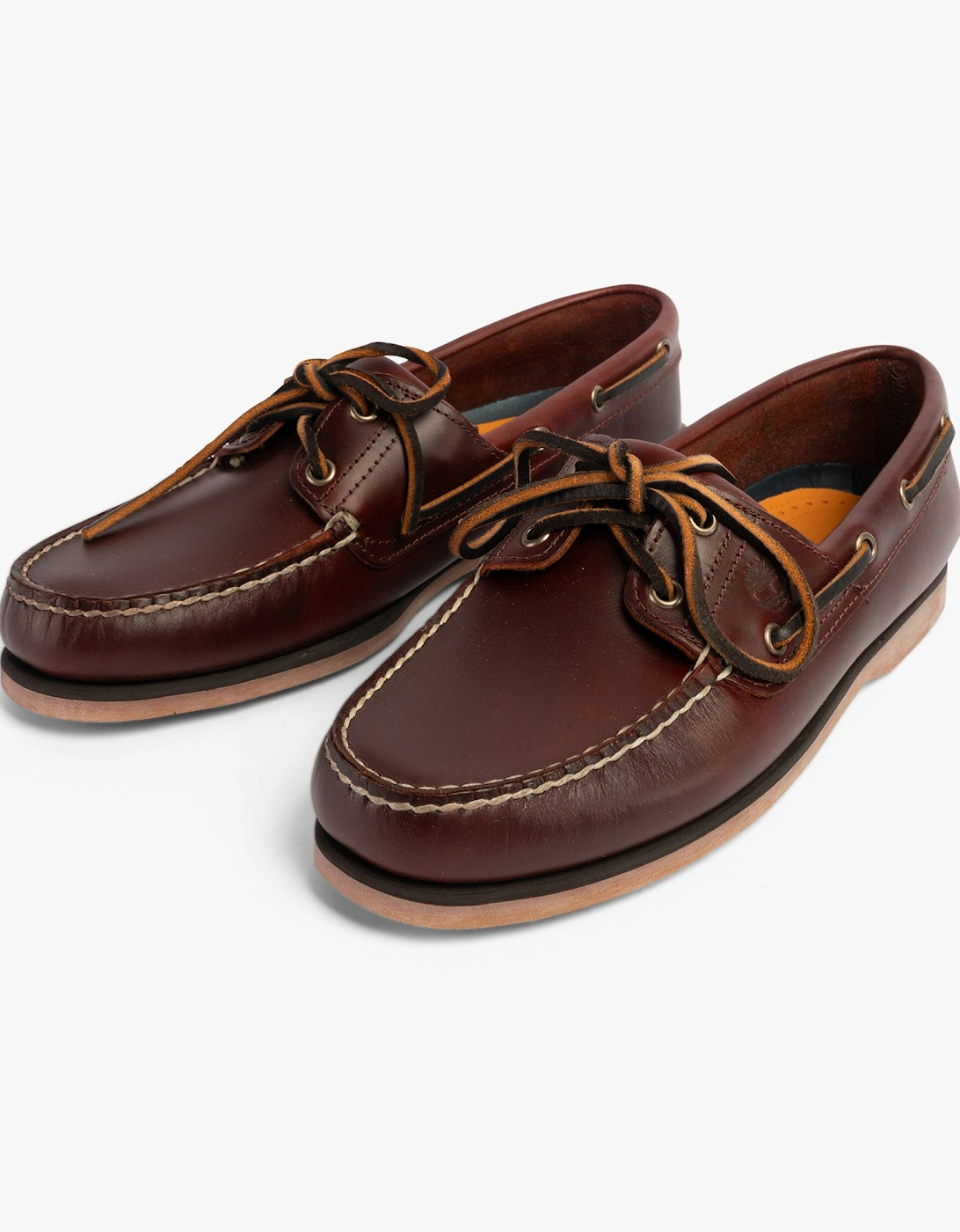 CLASSIC BOAT Mens Deck Shoes Brown