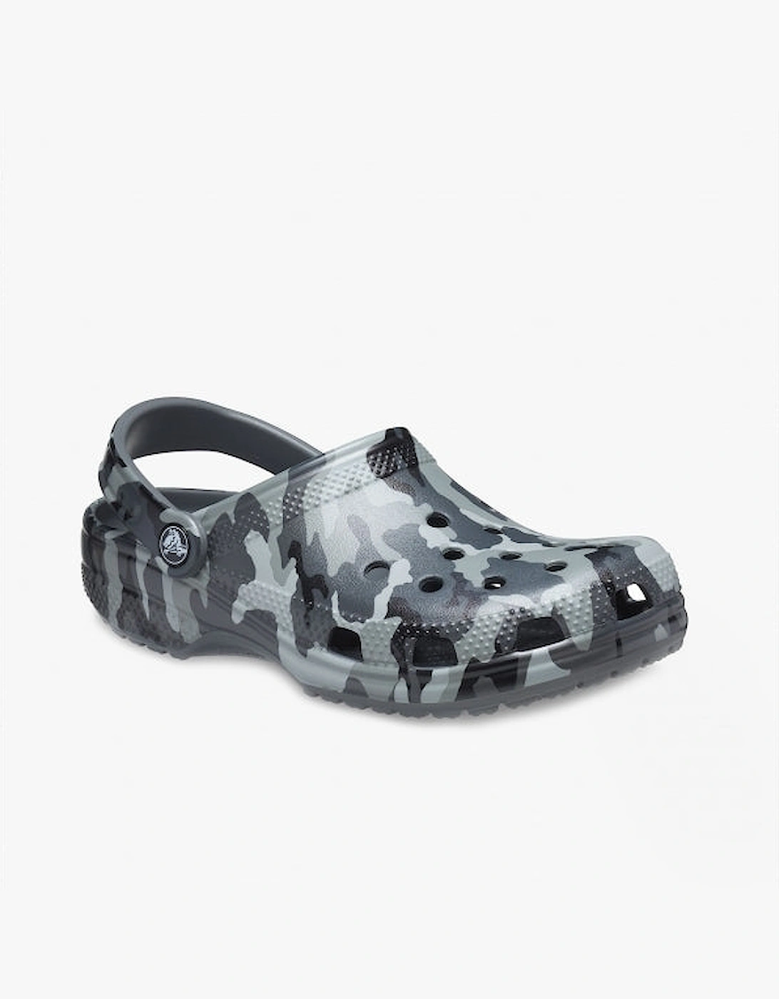 206454-0IE CLASSIC PRINTED CAMO Unisex Clogs Slate Grey/Multi