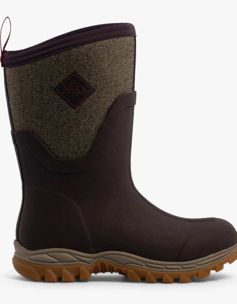 Muck Boots ARCTIC SPORT 2 MID Womens Rubber Wellington Boots Wine