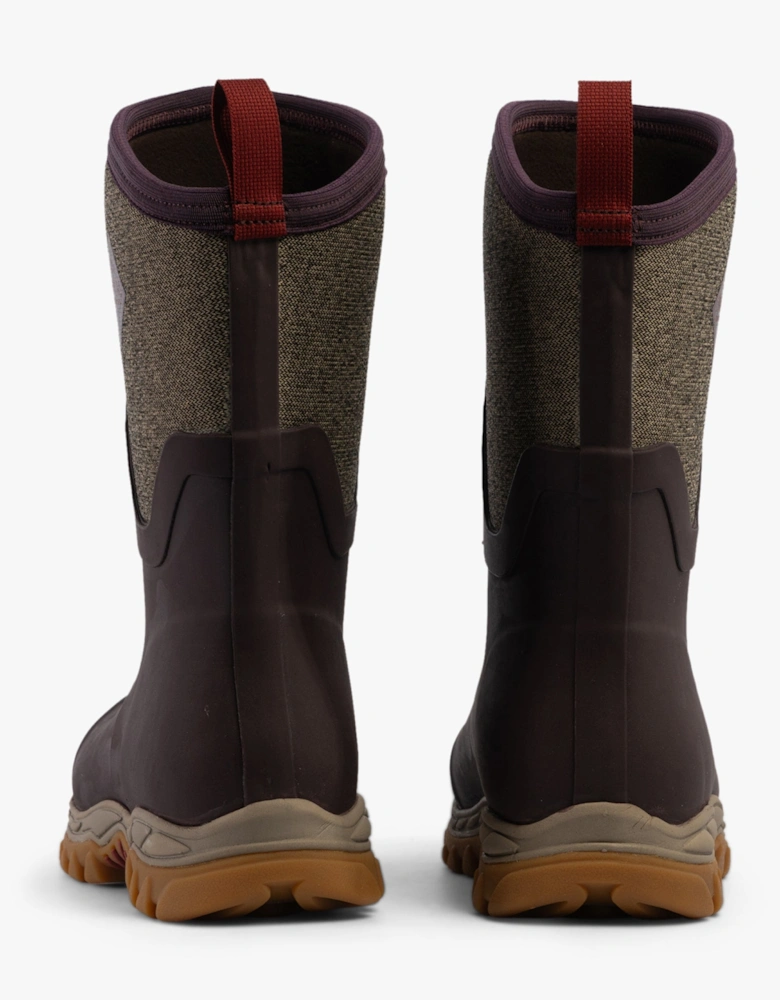 Muck Boots ARCTIC SPORT 2 MID Womens Rubber Wellington Boots Wine