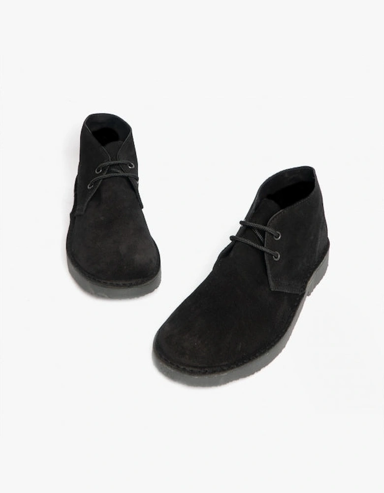 M400AS Mens Desert Boots Black