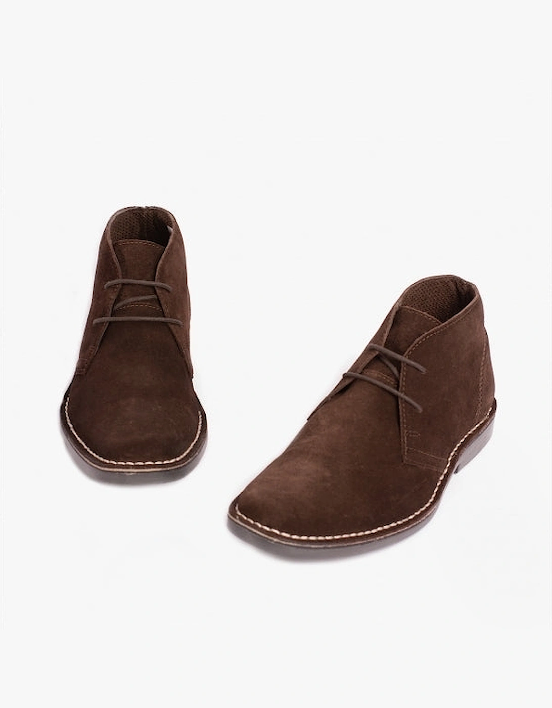 M420DBS Mens Desert Boots Dark Brown