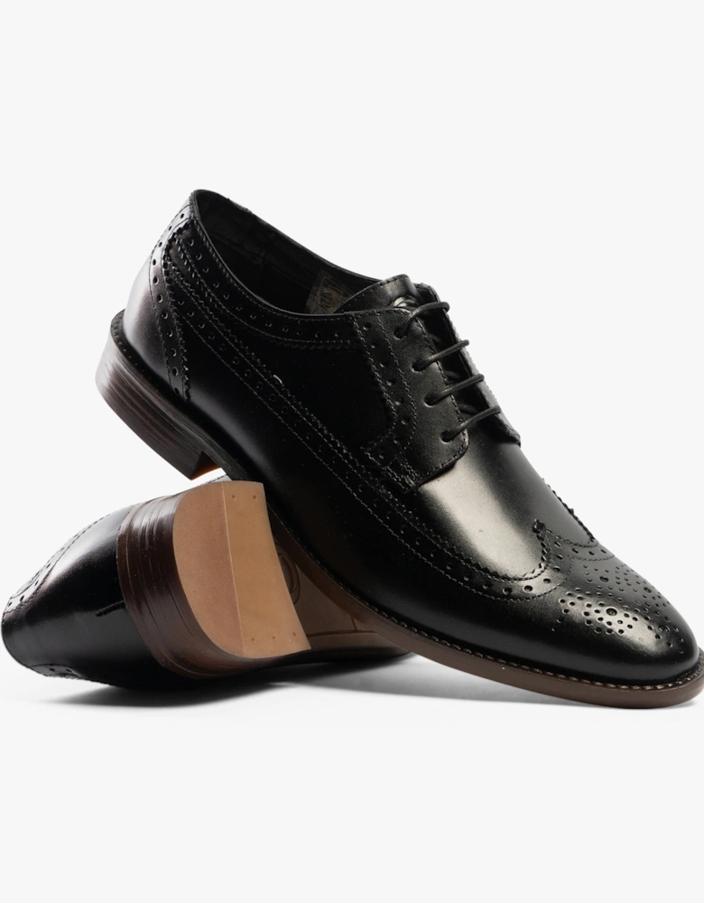 London TWAIN Mens Shoes Black