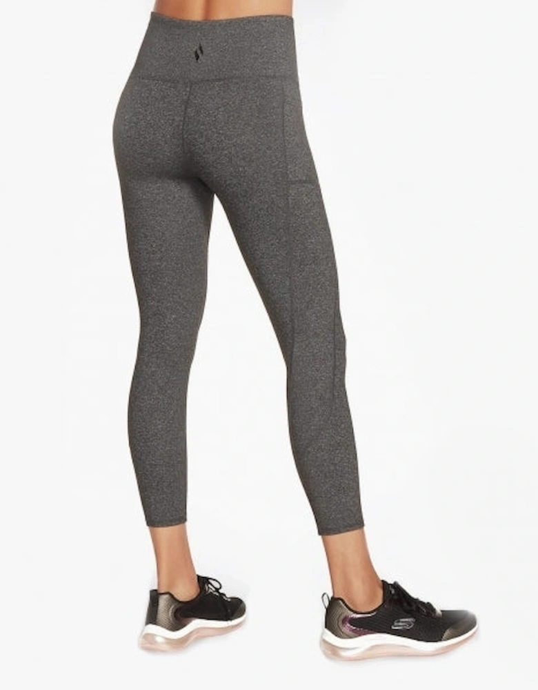 W03LG31B/GYS GOFLEX 7/8 II Womens Gym Leggings Charcoal Grey