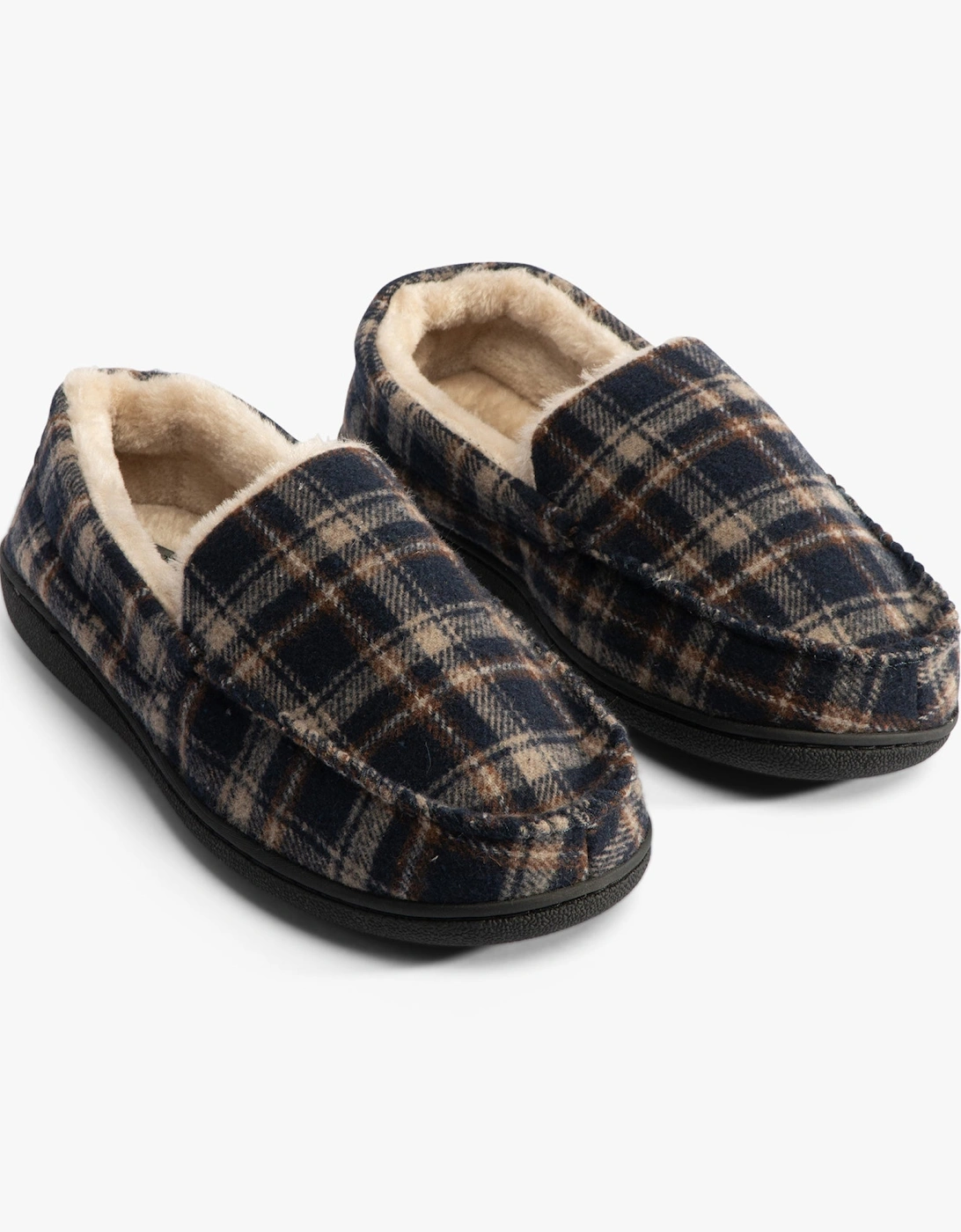 Jo & Joe ELSWICK Mens Slippers Navy