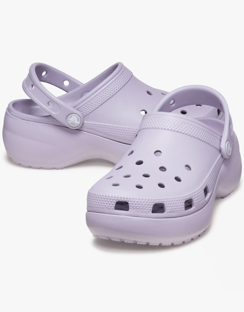 206750-5PS CLASSIC PLATFORM CLOG Womens Clogs Mauve Mist