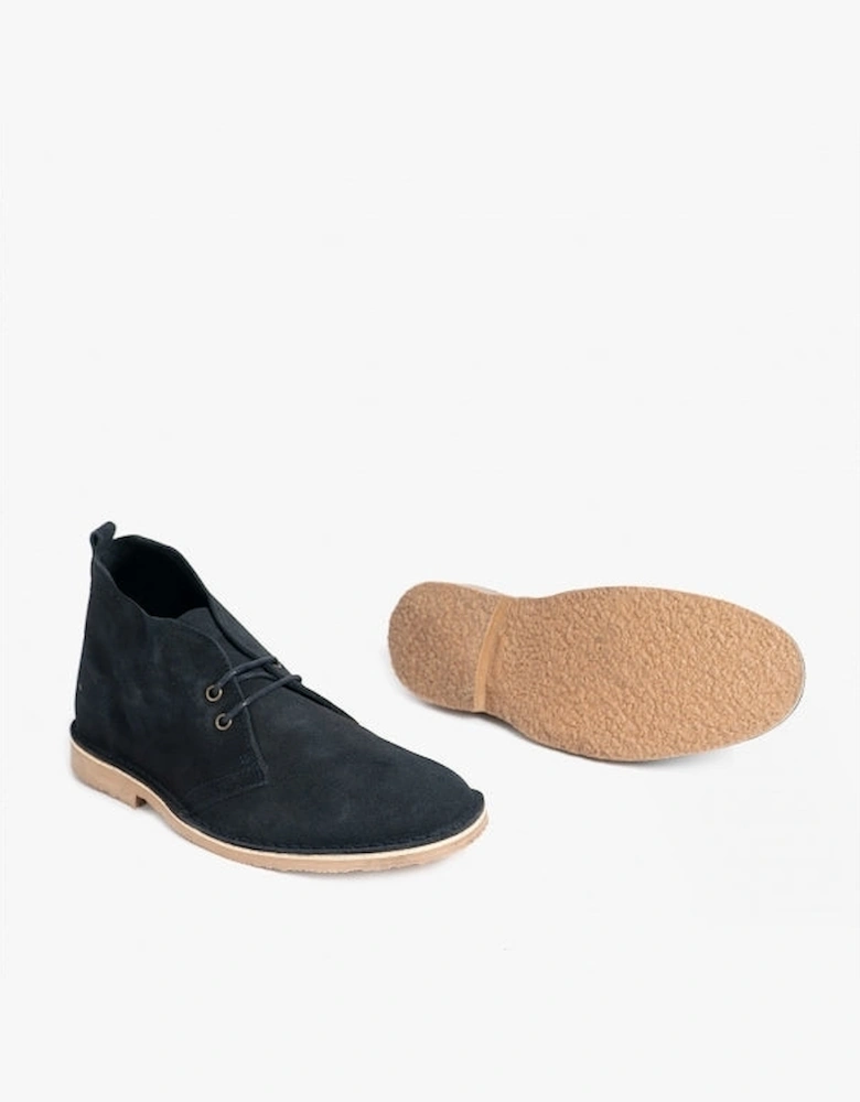 M467CS Unisex Desert Boots Navy Blue